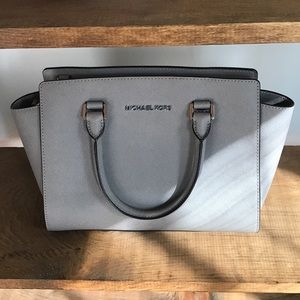 Selma Medium Saffiano Leather Bag